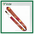 Silk Printed Colored Tubber Lanyard
